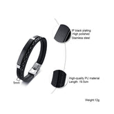 צמיד סטיל לגבר פלטה