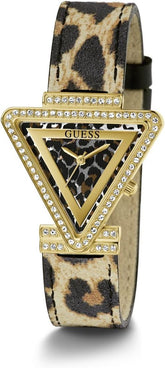 שעון יד GUESS לאישה רצועה מנומרת