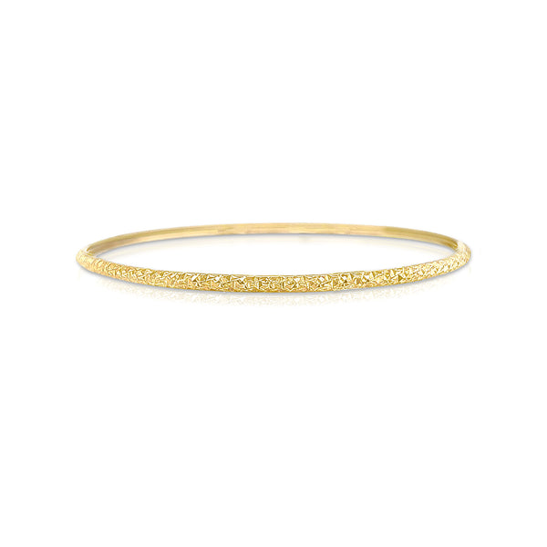 BRACELET- צמיד זהב צהוב קשיח