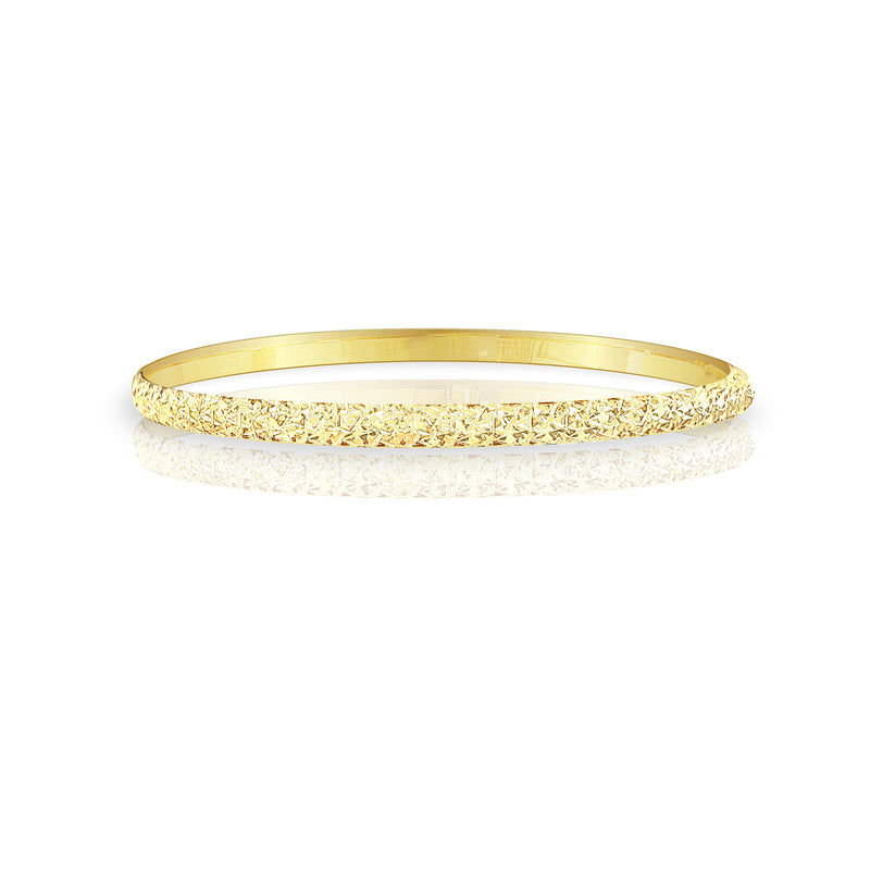 BRACELET-צמיד זהב קשיח עבה