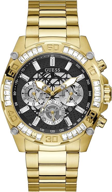 GUESS שעון לגבר דגם GW0390G2 בצבע זהב