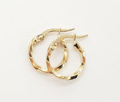 Gold Earrings | EZ1312